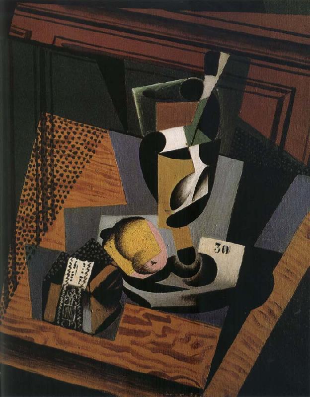 Juan Gris The still lief having cut and tobacco